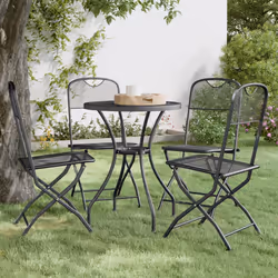 VidaXL 317339 chaise d'extérieur Terrace Métal Anthracite