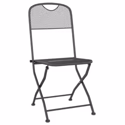 VidaXL 317339 chaise d'extérieur Terrace Métal Anthracite