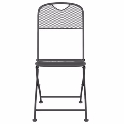 VidaXL 317339 chaise d'extérieur Terrace Métal Anthracite - Vue supplémentaire 4
