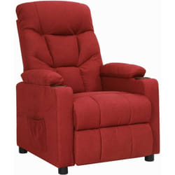 Vidaxl - Fauteuil inclinable Rouge bordeaux Tissu