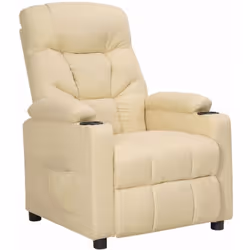 Asseyez-vous et détendez-vous dans ce fauteuil inclinable très confortable ! Fonction d'inclinaison manuelle : le fauteuil in ...