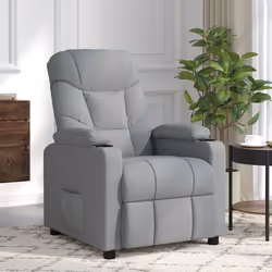 VidaXL 339092 Fauteuil massant électrique Gris