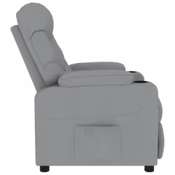 VidaXL 339092 Fauteuil massant électrique Gris - Vue supplémentaire 4
