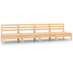 Vidaxl - Salon de jardin 4 pcs Bois de pin massif