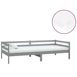 VidaXL 3083556 canapé lit sofa Gris