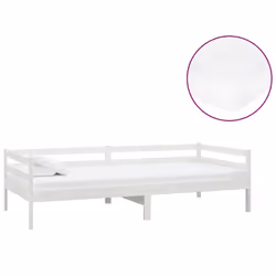 VidaXL 3083560, lit sofa, mousse, Bois de pin, 2040 mm, 980 mm, 570 mm
