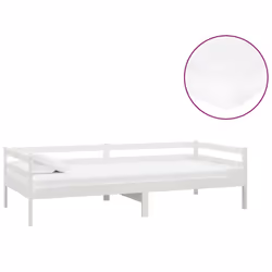 VidaXL 3083565, lit sofa, mousse, Bois de pin, 2040 mm, 980 mm, 570 mm