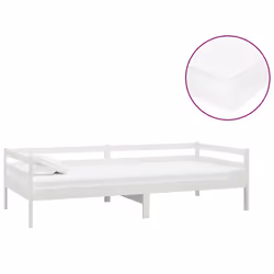 VidaXL 3083570, lit sofa, mousse, Bois de pin, 2040 mm, 980 mm, 570 mm
