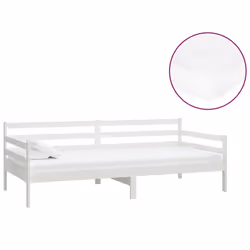 VidaXL 3083590, lit sofa, mousse, Bois de pin, 2040 mm, 980 mm, 700 mm