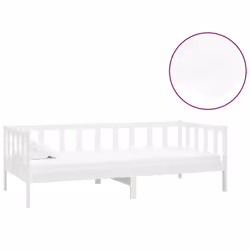 VidaXL 3083625, lit sofa, mousse, Bois de pin, 2030 mm, 980 mm, 660 mm