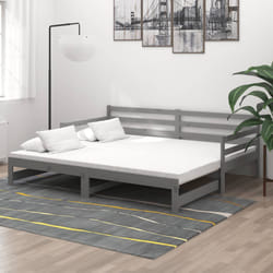 VidaXL 3083661 canapé lit sofa Gris