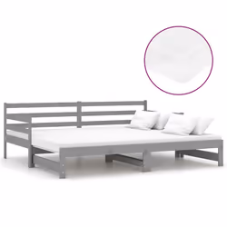 VidaXL 3083661 canapé lit sofa Gris