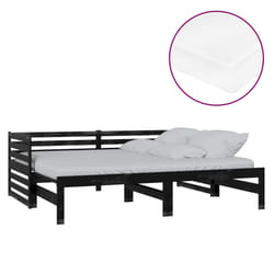 VidaXL 3083673 canapé lit sofa Noir