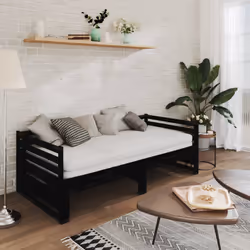 VidaXL 3083673 canapé lit sofa Noir
