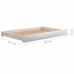 VidaXL 3083675 canapé lit sofa Blanc - Vue supplémentaire 6