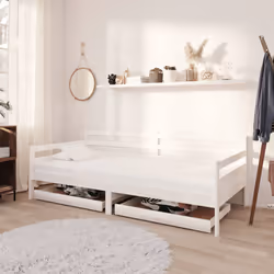 VidaXL 3083680 canapé lit sofa Blanc