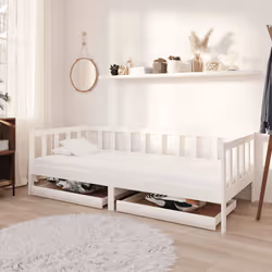 VidaXL 3083685 canapé lit sofa Blanc