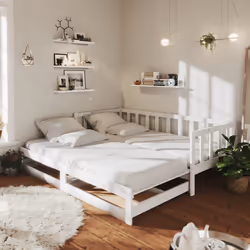 VidaXL 3083710 canapé lit sofa Blanc