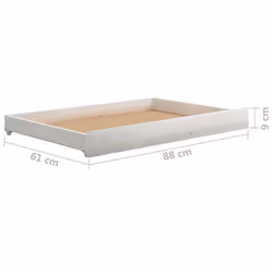 VidaXL 3083710 canapé lit sofa Blanc - Vue supplémentaire 8