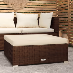 VidaXL 317503 banc de jardin Rotin, Plastique