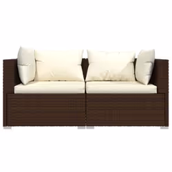 VidaXL 317505 banc de jardin Rotin, Plastique - Vue supplémentaire 4