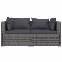VidaXL 317516 banc de jardin Rotin, Plastique - Vue supplémentaire 4