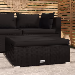 VidaXL 317525 banc de jardin Rotin, Plastique