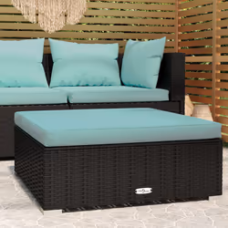 VidaXL 317536 banc de jardin Rotin, Plastique