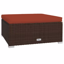 VidaXL 317547, Marron, Rotin, Plastique, Adultes et enfants, 6 cm, 70 cm, 70 cm