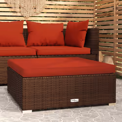 VidaXL 317547 banc de jardin Rotin, Plastique