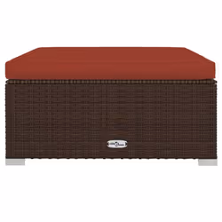 VidaXL 317547 banc de jardin Rotin, Plastique