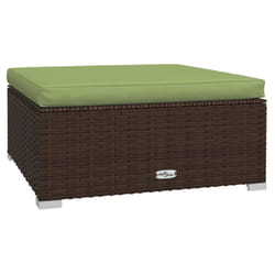 VidaXL 317558 banc de jardin Rotin, Plastique