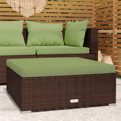 VidaXL 317558 banc de jardin Rotin, Plastique