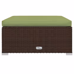 VidaXL 317558 banc de jardin Rotin, Plastique