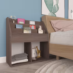 VidaXL 339526 porte-magazines Chêne, Gris