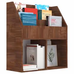 VidaXL 339528 porte-magazines Chêne, Marron - Vue supplémentaire 4
