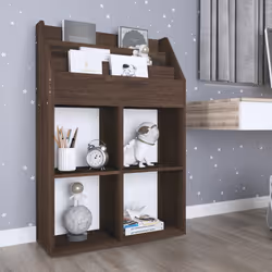 VidaXL 339534 porte-magazines Chêne