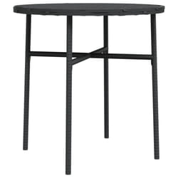 VidaXL 317174 table de jardin Noir