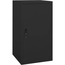 Armoire à selles Noir 53x53x105 cm Acier Vidaxl