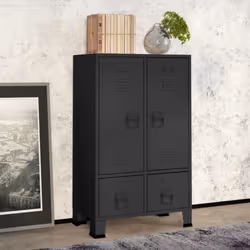 Cette garde-robe pratique est non seulement une solution de rangement parfaite, elle constitue également un supplément décora ...