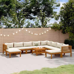 VidaXL 3086942 ensemble de meubles de jardin