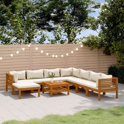 VidaXL 3086945 ensemble de meubles de jardin
