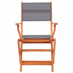 VidaXL 3086964 chaise d'extérieur Terrace Eucalyptus Gris