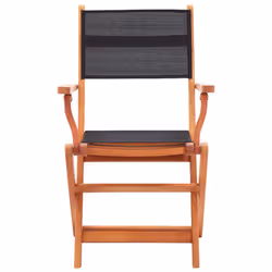VidaXL 3086966 chaise d'extérieur Terrace Eucalyptus Noir - Vue supplémentaire 3