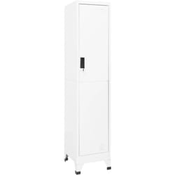 Armoire à casiers Blanc 38x45x180 cm Acier - Vidaxl