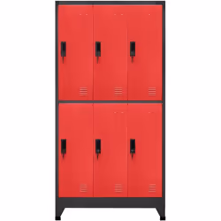 Cette armoire à casiers a un design moderne, qui sera un excellent supplément décoratif à n'importe quelle pièce ou espace de ...