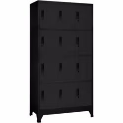 Cette armoire à casiers a un design moderne, qui sera un excellent supplément décoratif à n'importe quelle pièce ou espace de ...