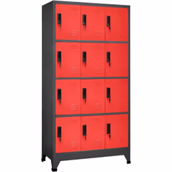 Cette armoire à casiers a un design moderne, qui sera un excellent supplément décoratif à n'importe quelle pièce ou espace de ...