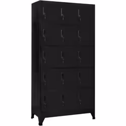 Cette armoire à casiers a un design moderne, qui sera un excellent supplément décoratif à n'importe quelle pièce ou espace de ...