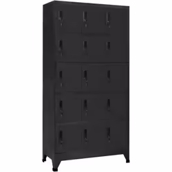 Cette armoire à casiers a un design moderne, qui sera un excellent supplément décoratif à n'importe quelle pièce ou espace de ...